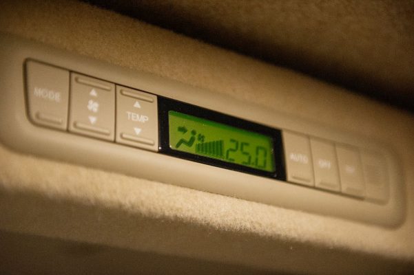 Inside a Toyota Alphard Campervan