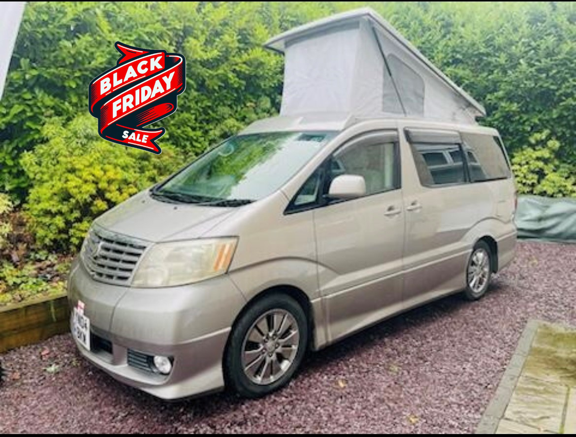 Toyota Alphard petrol campervan