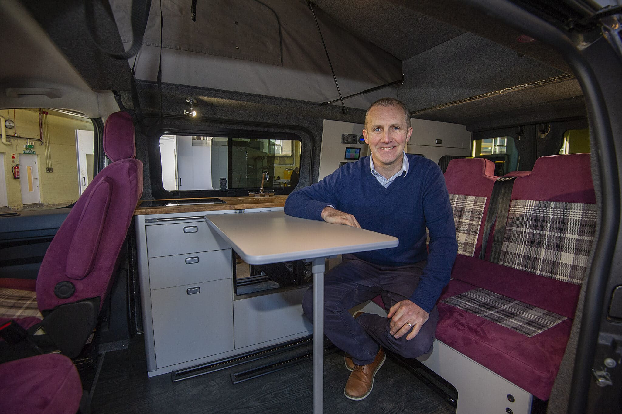 CampervanCo welcomes Cabinet Secretary for Net Zero, Energy and Transport