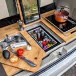 Toyota Hybrid Eco Escape Rear Kitchen Pod cooking