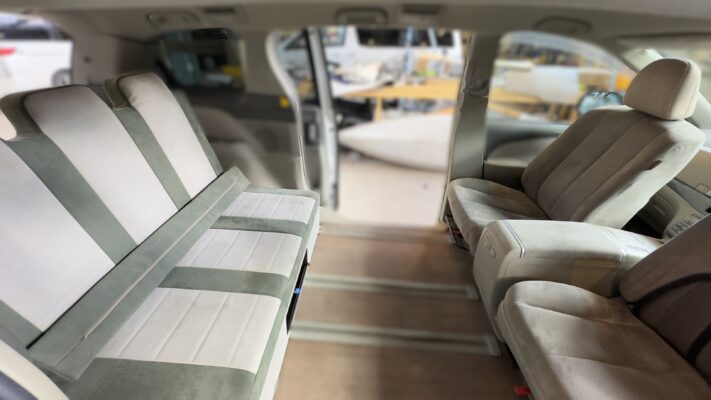 Central living space of Toyota Hybrid Eco Escape