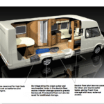 Mercedes Le Voyageur motorhome blow up diagram