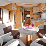 Mercedes Le Voyageur motorhome living area