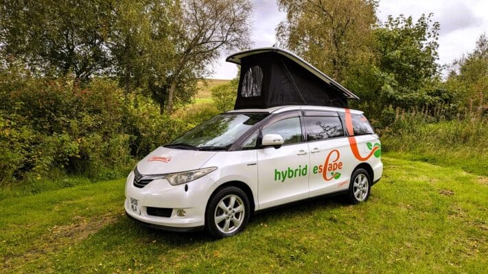 Toyota Eco Escape Hybrid multi-use campervan