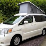 Toyota Hybrid Eco Pioneer white nxo front nearside roof up