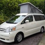 Toyota Hybrid Eco Pioneer white nxo with roof up